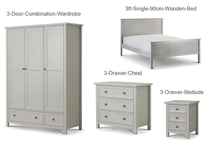 Furniture Expressions Julian Bowen Maine Bedroom Set 3ft