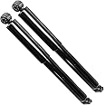 Detroit Axle - Rear 2pc Shock Absorbers for Chevy Trailblazer EXT SSR GMC Envoy XL XUV Saab 9-7x Buick Rainier Isuzu Ascender Olds Bravada, 2 Shock Absorbers Assembly Replacement