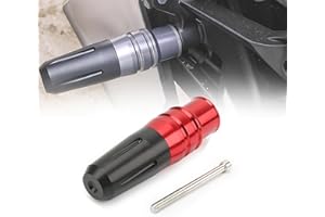 2 Pack Motorcycle Frame Slider Anti-Fall Stick for Kawasaki Eliminator 450, Falling Crash Protector Guards Exhaust Anti Crash