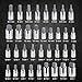 TACKLIFE Master Hex Bit Socket Set, 35-Piece Allen Socket Set, 1/4