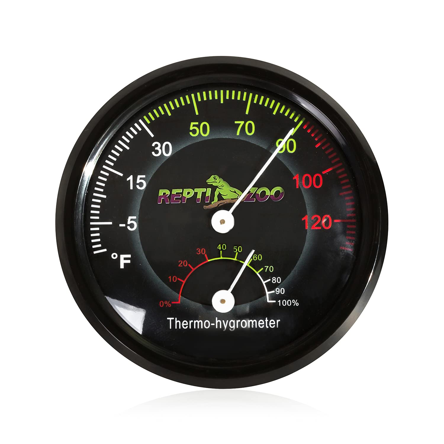 Photo 1 of REPTI ZOO Reptile Terrarium Thermometer Hygrometer Dual Gauges Pet Rearing Box Reptile Thermometer and Humidity Gauge