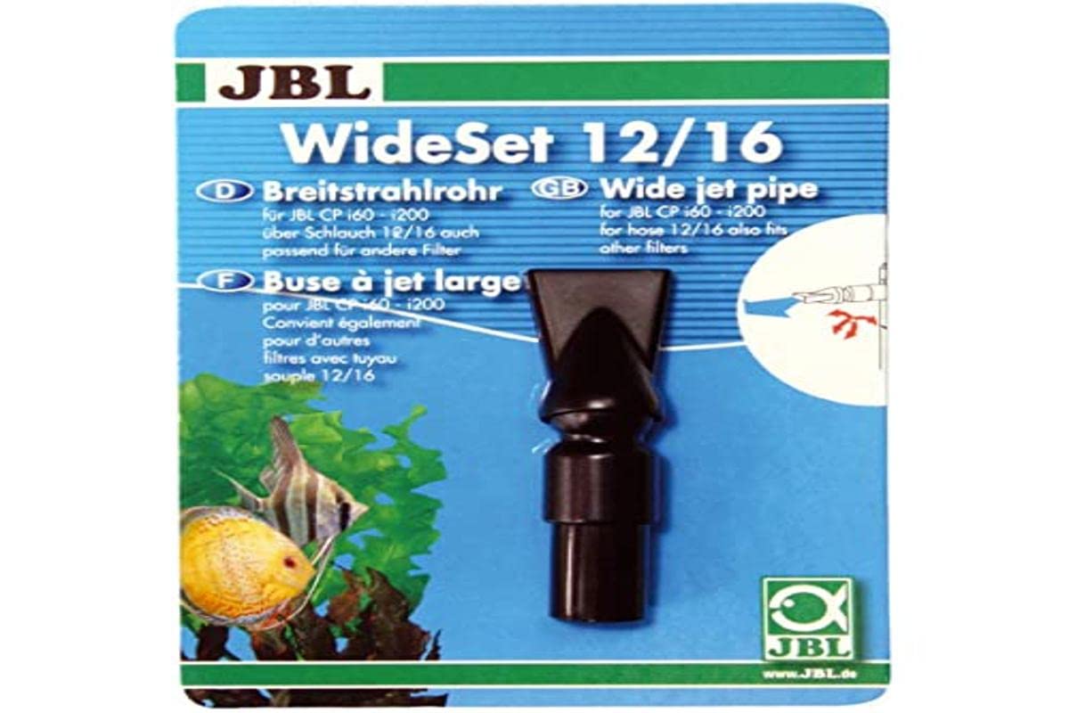 JBL WideSet 12/16, Water outlet set with wide jet pipe for internal aquarium filters