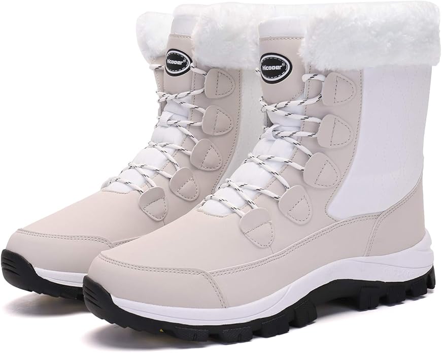 Womens Waterproof Mid Calf Outdoor Winter