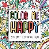 2018 Color Me Happy Daily Desktop Calendar by