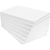 AMZQNART 7pcs 17x11X1in Craft Foam Blocks White for Crafting and Model | Polystyrene Foam Blocks, Art Sculpting, Flower Arrangements, Sculpture, Modeling, School and Home DIY
