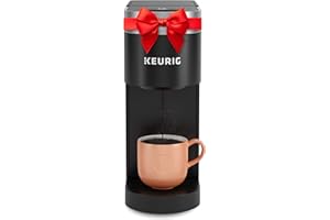 Keurig K-Slim Single Serve K-Cup Pod Coffee Maker, Featuring Simple Push Button Controls And MultiStream Technology, Black