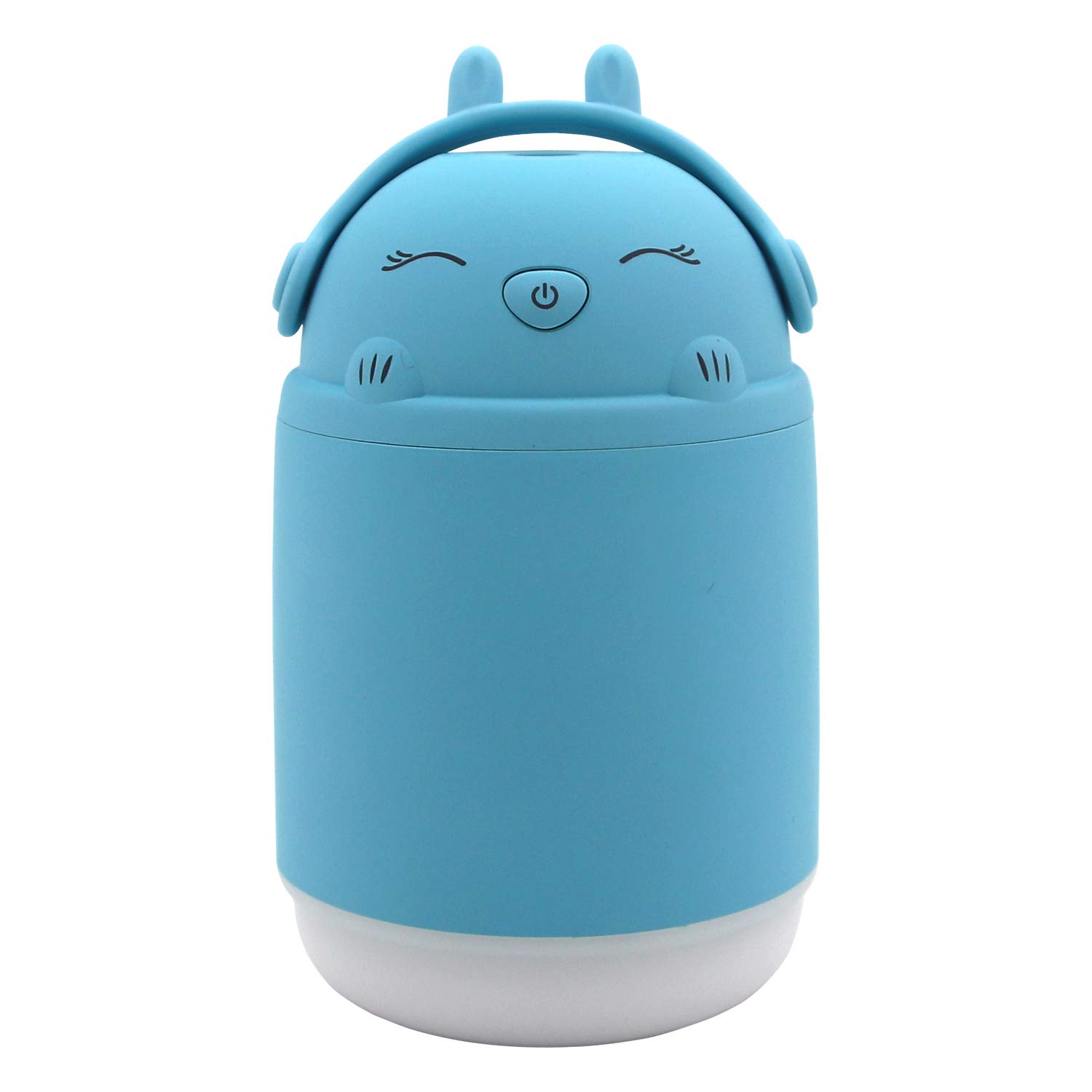 molezu Fragrance Oil Diffuser, Aromatherapy humidifier with Multiple Working Modes, LED Night Light and Breathing LED Lights, Best for The Bedroom Living Room Office (Blue)