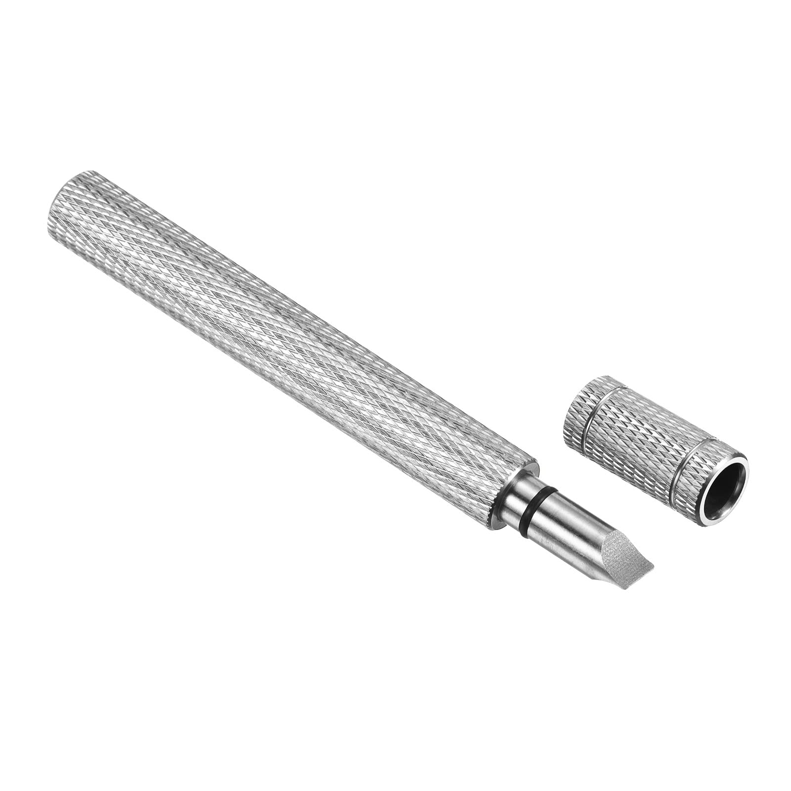 PATIKIL Golf Club Groove Sharpener, U V Type Square Re-Grooving Tool Golf Club Cleaning for Golf Irons Wedges Utility Clubs, Silver