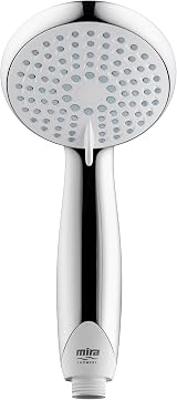 Mira Showers Zest Universal 90mm 4-Spray Shower Head Chrome view 1