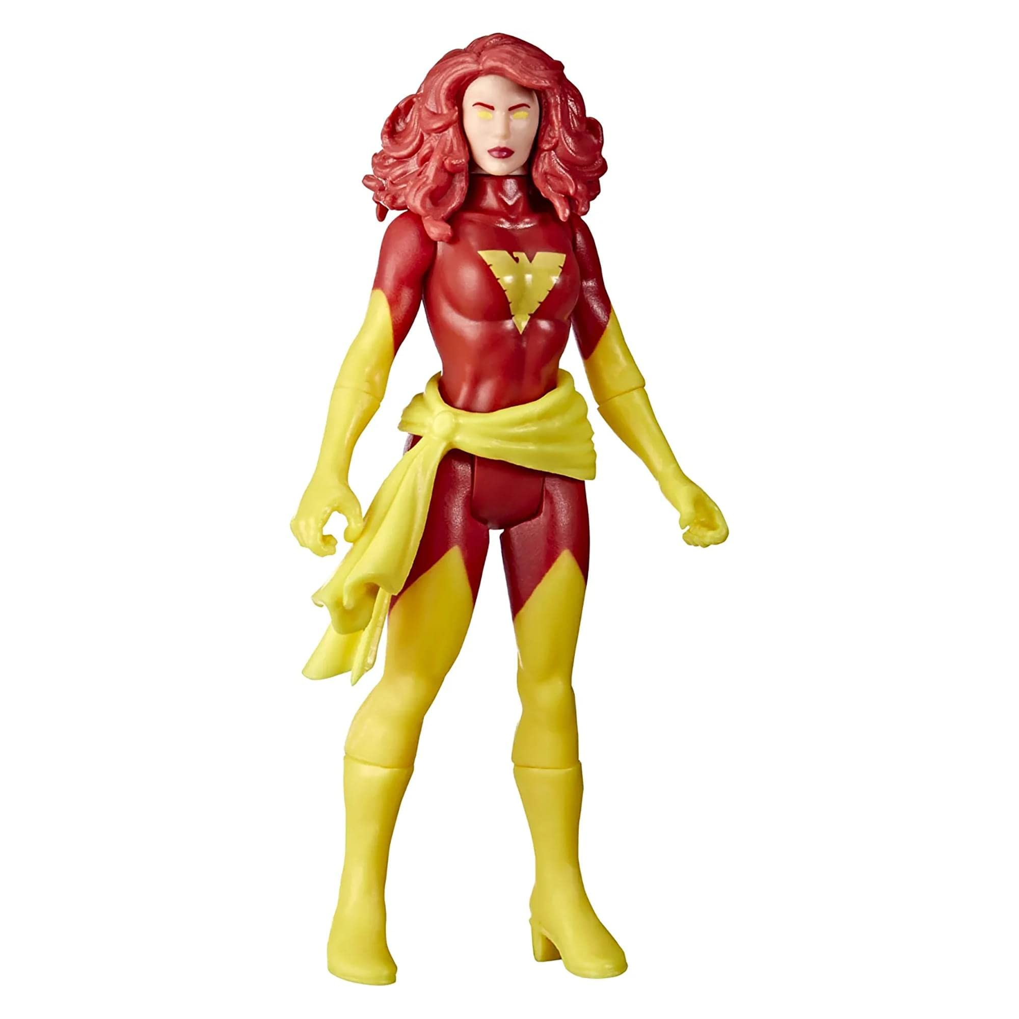 Marvel Hasbro Legends Series 9.5 cm Retro 375 Collection Dark Phoenix Action Figure Toy, Multicolor, F3809