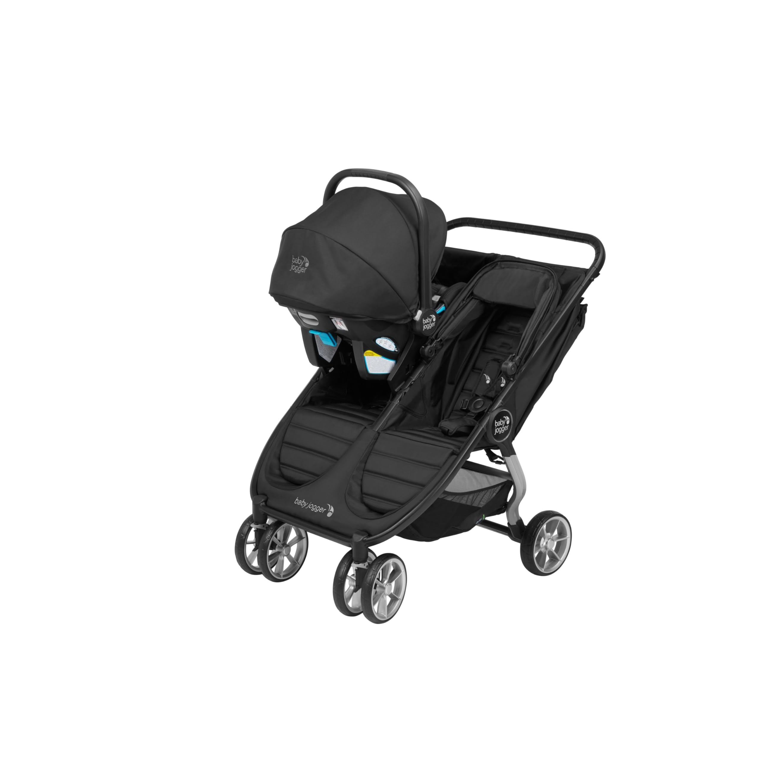 Baby Jogger Car Seat Adapter for City Mini GT2 Double Stroller - Compatible with Graco and Baby Jogger Car Seats
