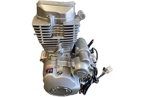 X-PRO 4-Stroke Vertical ATVs Engine with Manual Transmission w/Reverse, Electric Start for 200cc 250cc ATVs