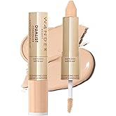 Wander Beauty Women's Dualist Matte and Illuminating Concealer, Fair - Neutral Warm Undertones, 0.28 Ounce (Pack of 1)