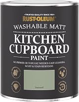 Rust-Oleum Green Kitchen Cupboard Paint Matt Bramwell 750ml Wood Melamine view 5