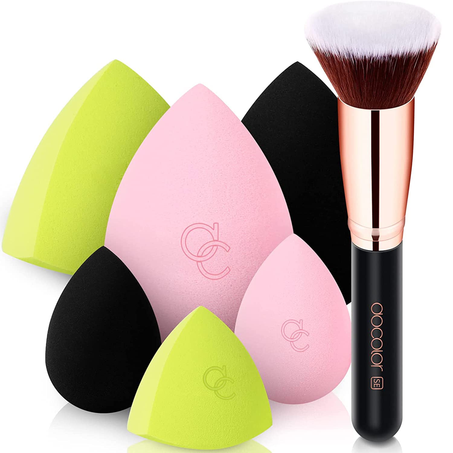 Flat Foundation Brush (black)