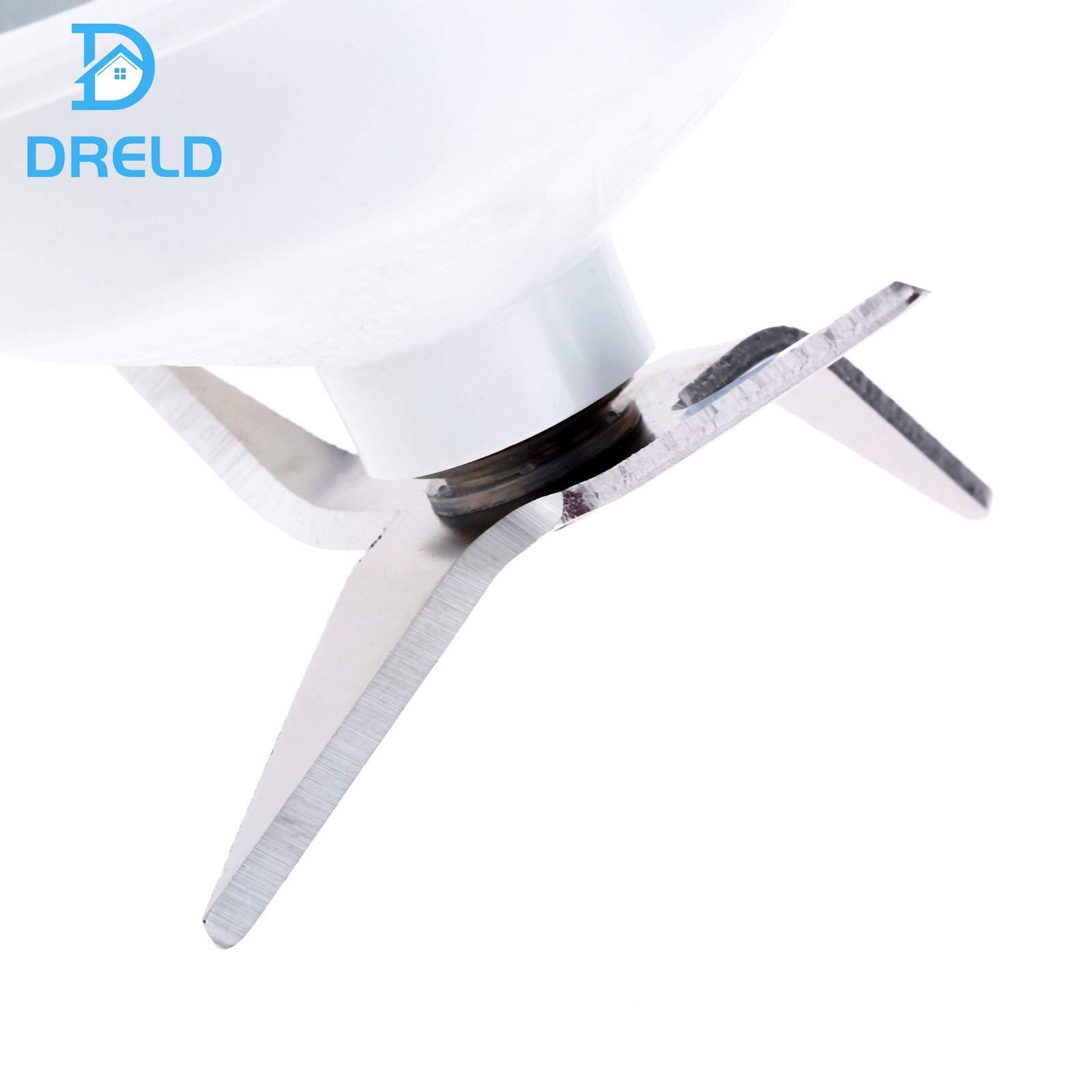 4 Leaf Blender Blade with Rubber Gasket Seal Ring, Replace KSBGCB 9704267 9706716 PS11746926, 4KSB5BK4, 4KSB5BU4, Replacement for Kitchenaid