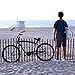 sixthreezero Men's in The Barrel 7-Speed Beach Cruiser Bicycle, Matte Black w/Black Seat/Grips, 26