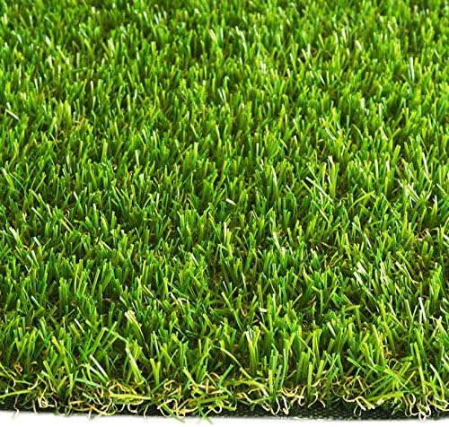 Gracetech Premium Artificial Grass Rug Indoor/Outdoor Synthetic Turf, 3' x 6', 2-Toned Green