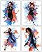 Black Widow Poster Collection -Scarlett Johansson as The Great Avenger in Our Wall Art Movie Print Series - Set of 4 8x10 Photos