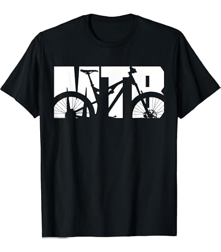 MTB Mountain Bike T-Shirt : Clothing, Shoes & Jewelry