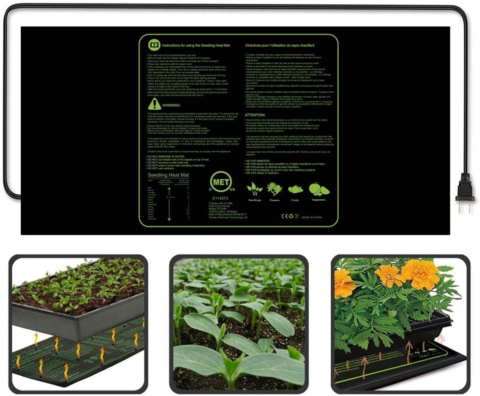 Tampone riscaldante per piantine