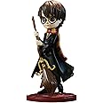 Enesco Wizarding World of Harry Potter Holding Broom Anime Style Figurine, 5 Inch, Multicolor