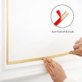 Trimold Gold Molding Peel and Stick 5m 0.66cm Flexible Border Trim view 3
