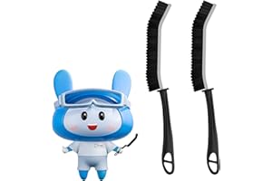 Cleangor Crevice Cleaning Brushes, Serrated Cleaner Scrub Brush Tool for Hard to Reach Tight Space, Home Essentials, Cleaning