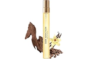 PUREU Pheromones Perfumes for Women & Men Amber Vanilla Long Lasting Pheromone Perfume Oils Cologne for Men Wife Gift Ideas.Travel Size 0.4oz/12 mL