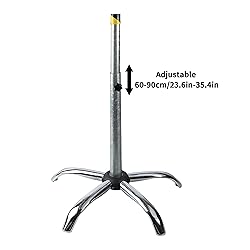 huyear Spray Paint Rack, Stable Rotating Paint Rack