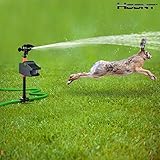 Hoont™ Powerful Outdoor Water Jet Blaster Animal Pest Repeller - Motion Activated - Blasts Cats, Dogs, Squirrels, Birds, Deer, Etc. Out of Your Property [UPGRADED VERSION]