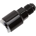 Russell 640853 -6 AN Male to 3/8" SAE Quick-Disconnect Female Push-On EFI Fitting