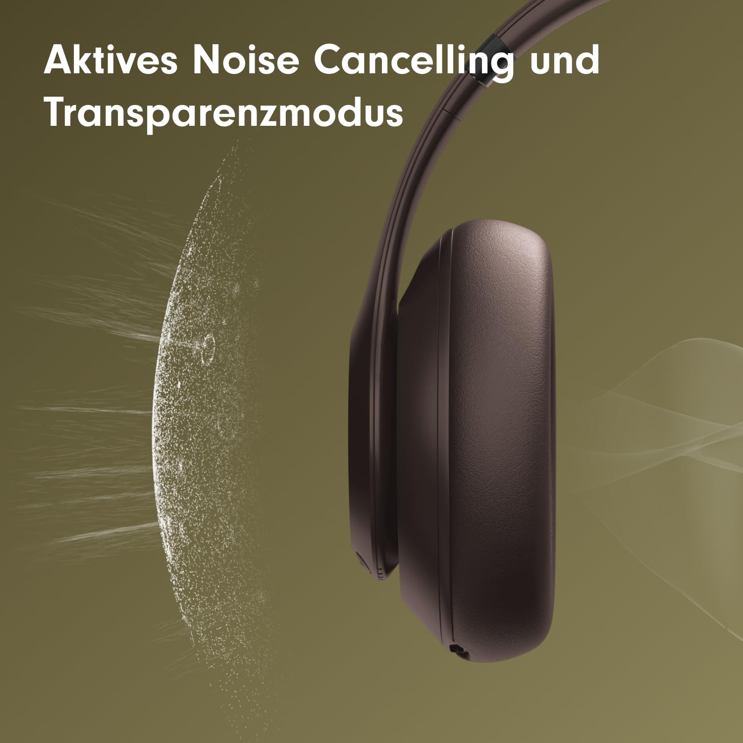 Beats Studio Pro – Komplett Kabellose Bluetooth Noise Cancelling Kopfhörer – Personalisiertes 3D Audio, USB-C verlustfreies Audio, Apple & Android Kompatibilität - Espresso 2
