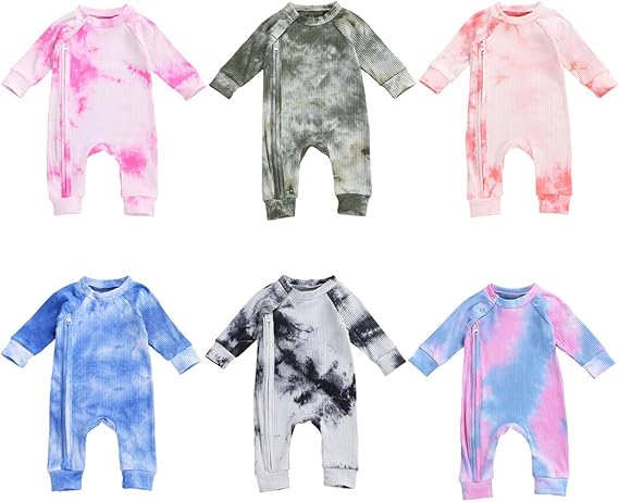 newborn zipper onesie