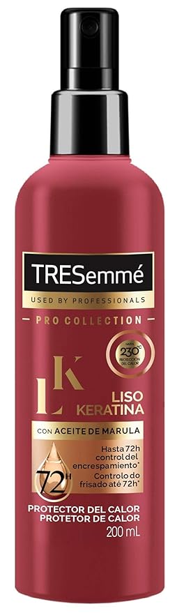 tresemme heat protect keratin smooth spray 200ml
