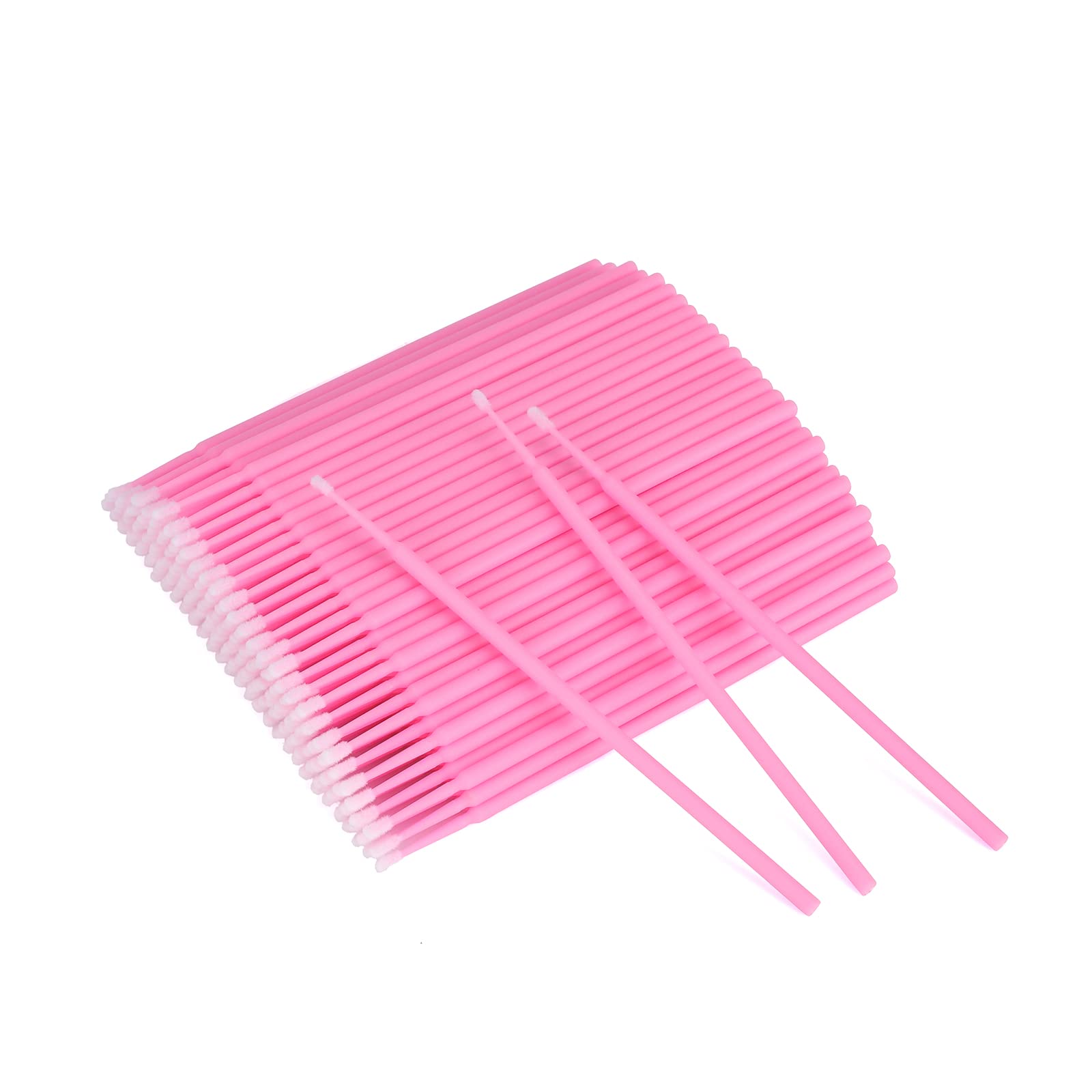 G2PLUS 200PCS Microbrush Applicators, Eyelash Extension Brush, Cleaning Tool for Makeup