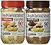 Betty Lou's Just Great Stuff Organic Powdered Peanut Butter and Organic Powdered Chocolate Peanut Butter Combo 6.35 Ounce jars
