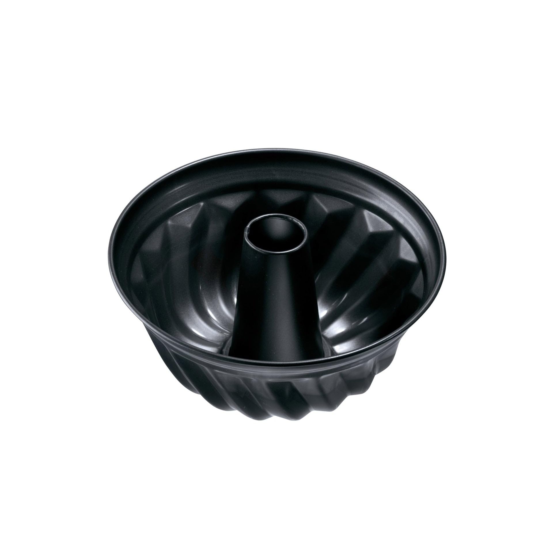 Kuhn Rikon Kugelhopf tin O 8.66in in Black, Stainless Steel, Fuchsia, 8.66"