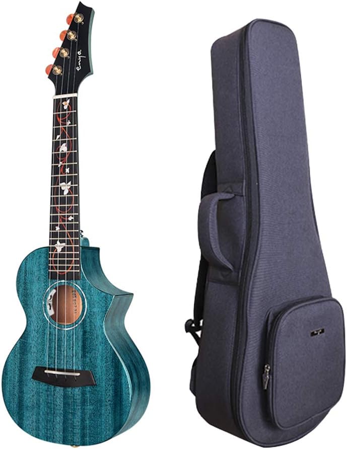 Enya Ukulele (EUTM6 EQ Blue) Rock Class 101