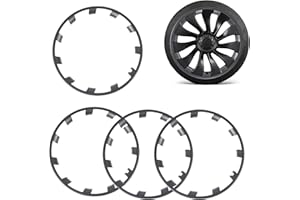 4pcs 21inch Wheel Rim Protector, Wheel Rim Guard Wheel Rim Decoration Ring for uberturbine 21in Wheel, ABS PC Plastic Anti Sc