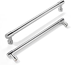 khtumeware 6 Pack Polished Chrome Cabinet Pulls 10