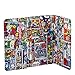JuJuBe Be Rich Tri-Fold Wallet with Snap Enclosure, Tokidoki Collection - Super Toki