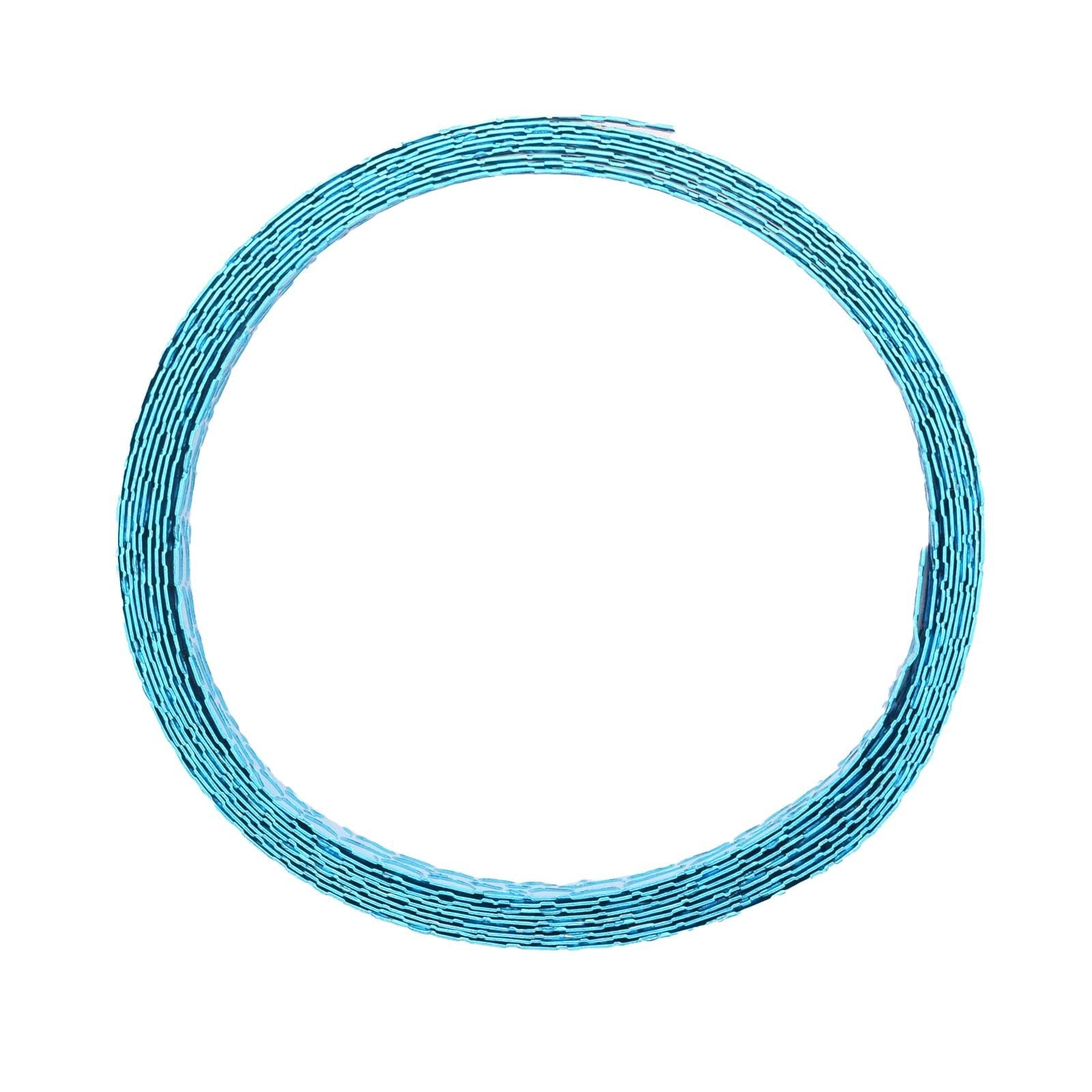 Vaessen Creative Crocodile Design Aluminium Wire, Turquoise, One Size