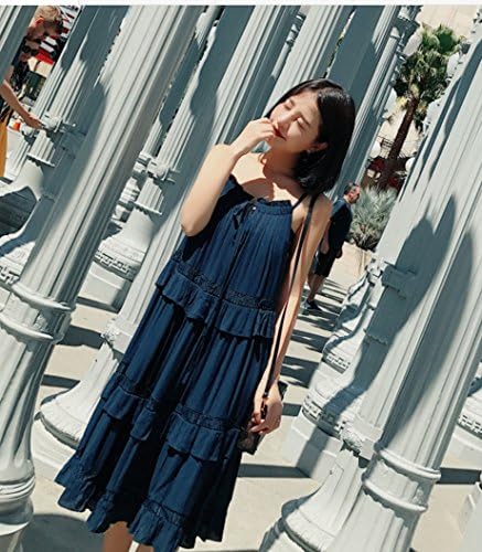 Amazon Co Jp 姫洋服 原宿系 青文字系 森ガール系 クラッシック 袖なし ガーターワンピース モザイク 無地 女性l 服 ファッション 小物