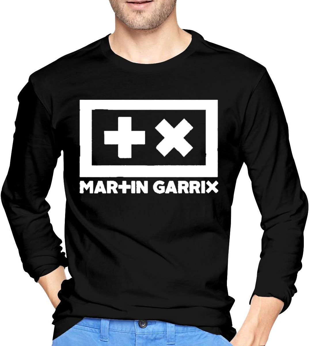 Man Funny Tee Shirt Special Design with Martin Garrix Funny Long Sleeve Tops
