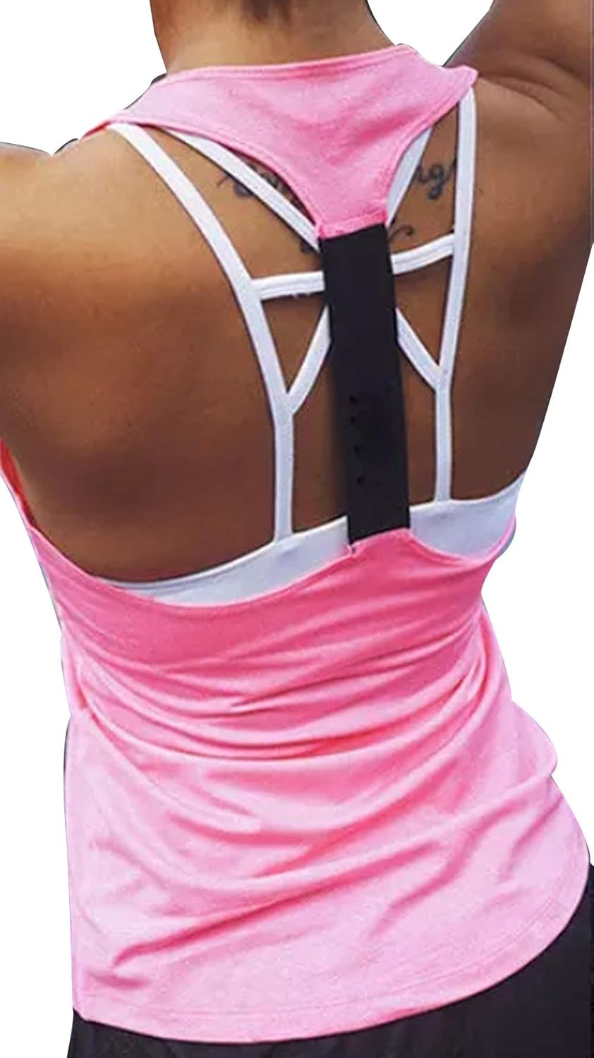 camisetas para hacer ejercicio mujer