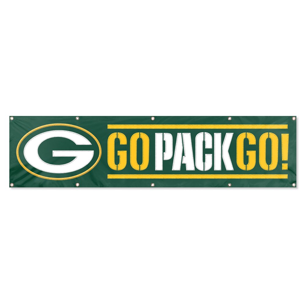 Party Animal Green Bay Packers 8'x2' NFL Banner