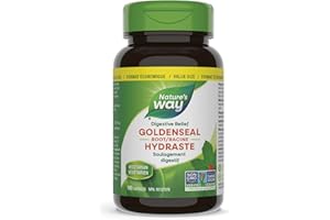 Nature's Way Goldenseal Root Herbal Supplement – Traditionally Used to Relieve Digestive Upset & Support Digestion – Mild Lax