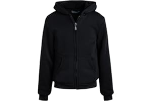 Coney Island Boys Sweatshirts - Cozy Warm Sherpa Lined Soft Fleece Zip Up Hoodie Sweatshirt for Boys (Sizes Run Small: 4-16)