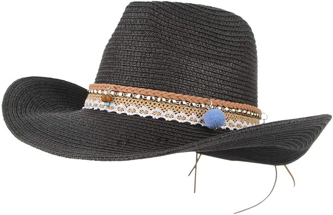 Amazon Pekabo メンズ 帽子 ハット 夏 ストローハット カウボーイハット つば広 中折れハット 麦わら帽子 紳士帽 日よけ 紫外線対策 ハット 通販